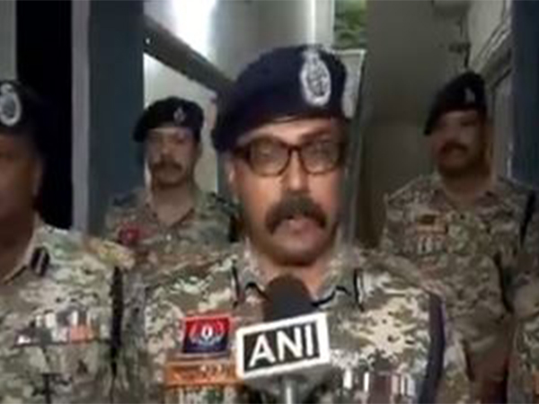 Inspector General (IG) of Bastar Range in Chhattisgarh, P Sundarraj (Photo/ANI)