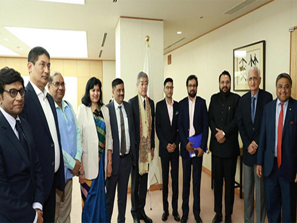 Japanese Foreign Minister meets All-party delegation (Photo/@IndianEmbTokyo)