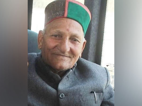 Late senior Congress leader Sunder Singh Jaswal. (Photo/ANI)