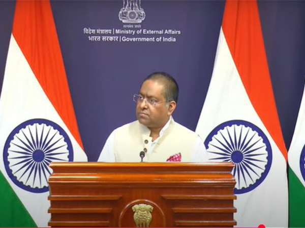  Ministry of External Affairs spokesperson Randhir Jaiswal (Photo/MEA, YouTube)