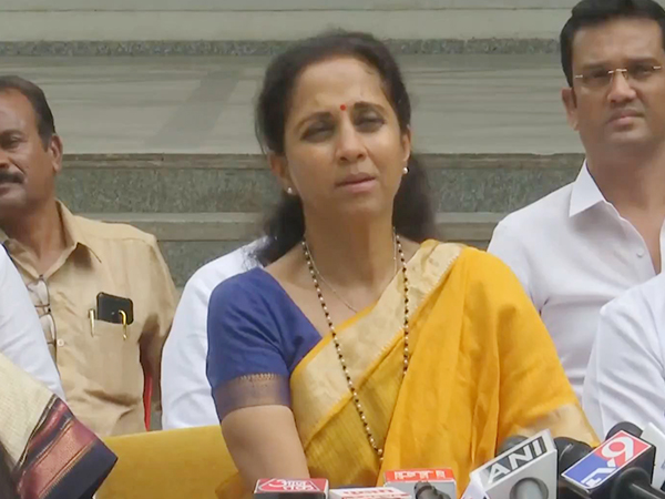 Nationalist Congress Party (Sharadchandra Pawar) MP Surpriya Sule (Photo/ANI)