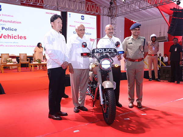 Gujarat Chief Minister at Honda Production celebration (Photo/@Bhupendrapbjp)