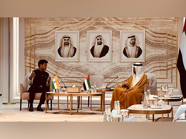 All-party delegation led by Shiv Sena MP Shrikant Shinde met UAE leadeship (Photo/Embassy of India, Abu Dhabi)