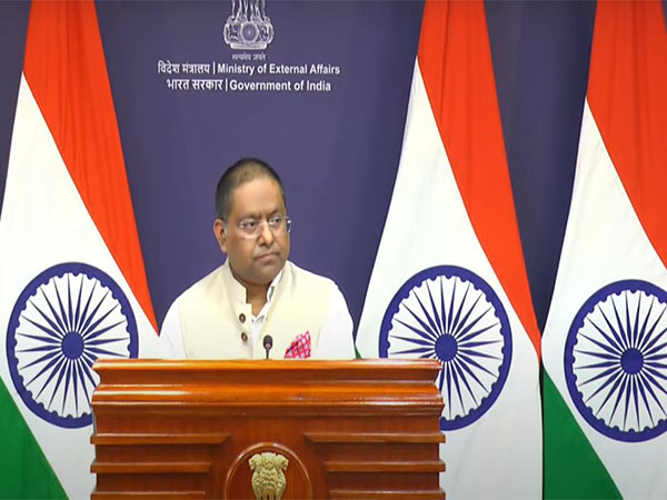 MEA spokesperson Randhir Jaiswal (Photo/MEA, YouTube)