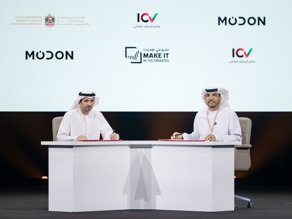 Leaders from Modon, Emaar, Calidus, and Silal sign MoUs to join the ICV Programme. (Photo: WAM)