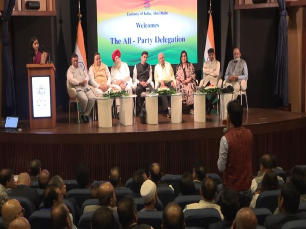 Indian delegation in the UAE (Photo/ ANI)