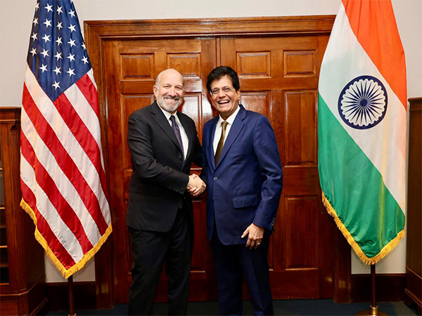 Union Minister of Commerce and Industry Piyush Goyal with Howard Lutnick, US Secretary of Commerce (Photo- X@PiyushGoyal)
