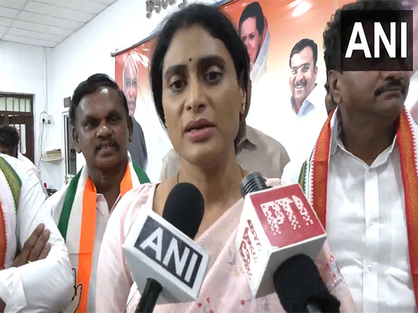 APCC President YS Sharmila (Photo/ANI)