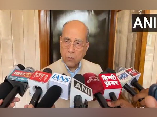 Nripendra Mishra, Chairman of the Construction Committee of Shri Ram Janmabhoomi Teerth Kshetra (Photo/ANI)