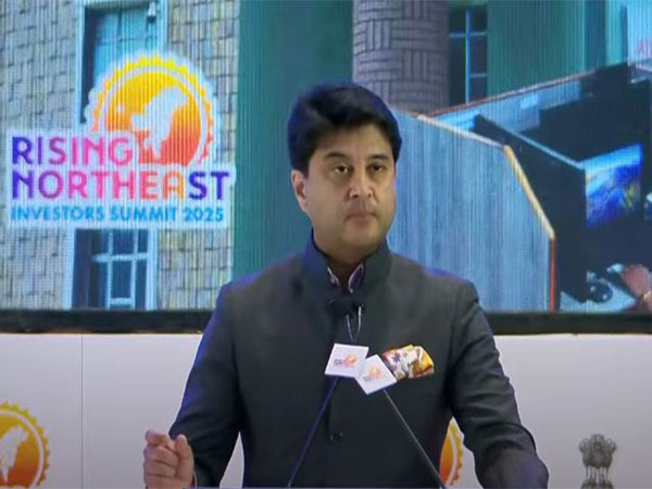Union Minister for Communications and Development of North Eastern Region, Jyotiraditya M Scindia (Photo/ANI)