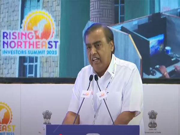 Mukesh Ambani Chairman and MD (Photo/ANI)