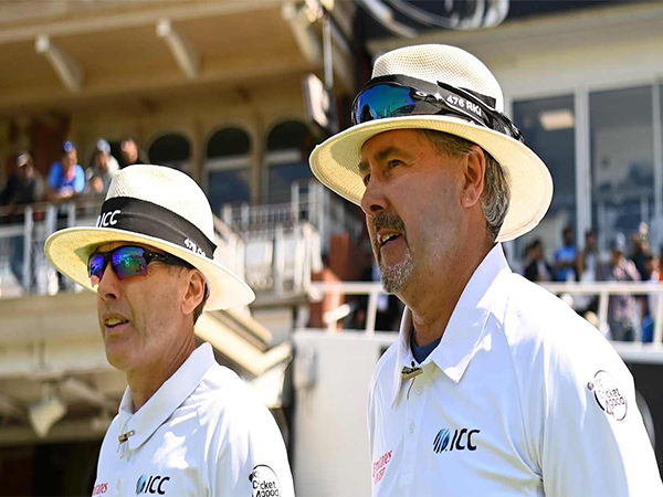 Chris Gaffaney and Richard Illingworth (Photo: ICC) Chris Gaffaney and Richard Illingworth (Photo: ICC)