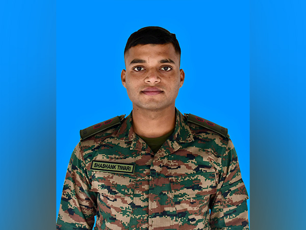 Lieutenant Shashank Tiwari of SIKKIM SCOUTS of Indian Army (Photo/ANI) 