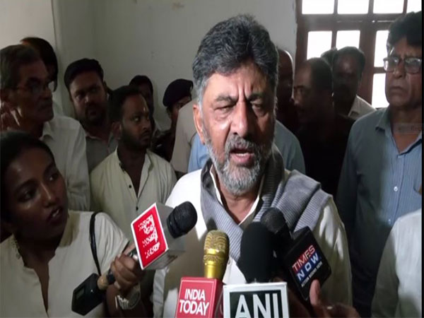Karnataka Deputy Chief Minister DK Shivakumar (Photo/ANI)