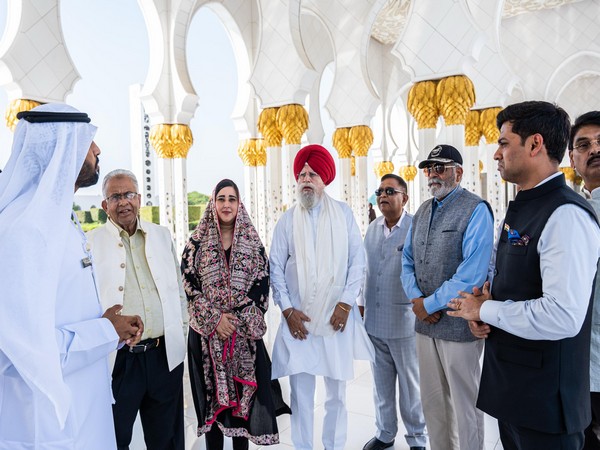 All-party delegation in UAE visits key religious sites (Photo/@IndembAbuDhabi)