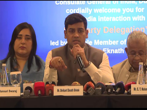 Shiv Sena MP Shrikant Eknath Shinde (Photo/ANI)