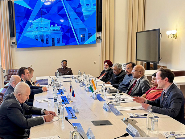 Former Russian PM Mikhail Fradkov meets delegation led by DMK MP Kanimozhi (Photo/@IndEmbMoscow)