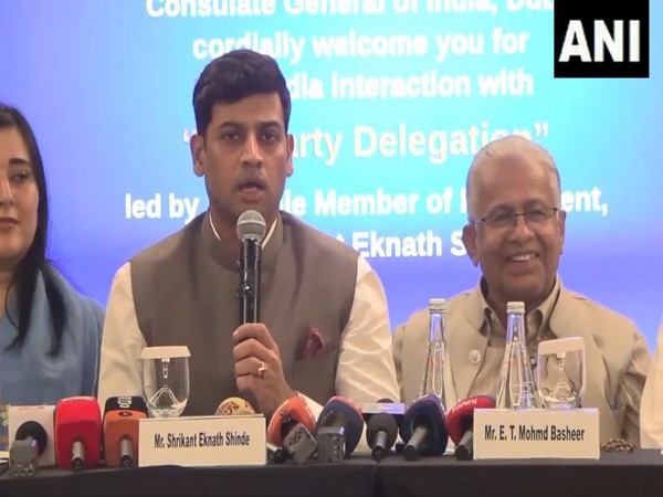 Shiv Sena MP Shrikant Shinde (Photo/ANI)