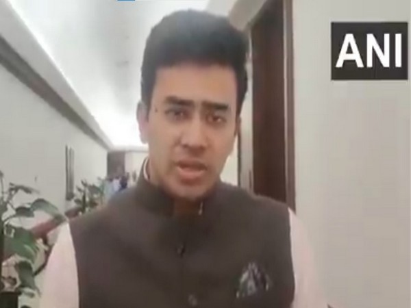 BJP MP Tejasvi Surya (Photo/ANI)