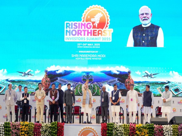 Prime Minister Narendra Modi at Rising Northeast Investors Summit (Photo: Tripura CMO)