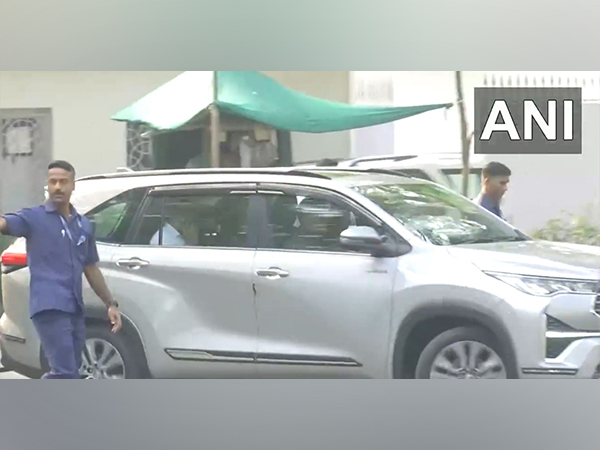 Rahul Gandhi leaving his residence in Delhi to visit Poonch in J-K (Photo/ANI)  