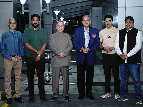 INC Leader Shashi Tharoor-led delegation (Image: X@MEAIndia)