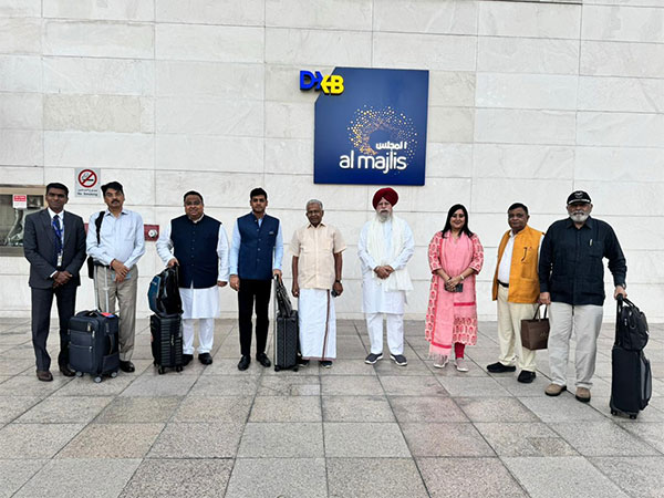 All-party delegation led by Shiv Sena MP Shrikant Shinde (Image: X@IndembAbuDhabi)