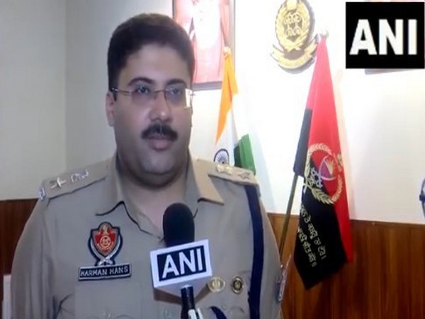 Senior Superintendent of Police, Harmandeep Singh Hans (Photo/ANI) 