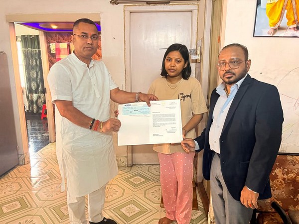 Assam Minister Krishnendu Paul meets family of Pahalgam terror victim in Kolkata. (Photo Credit: X/Krishnendu Paul)