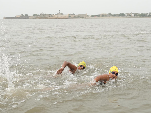 Open Water Swimming competition in Khelo India Beach Games 2025 (Image: SAI media) Open Water Swimming competition in Khelo India Beach Games 2025 (Image: SAI media)