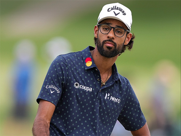 Akshay Bhatia in action during Charles Schwab Challenge (Image: PGA)