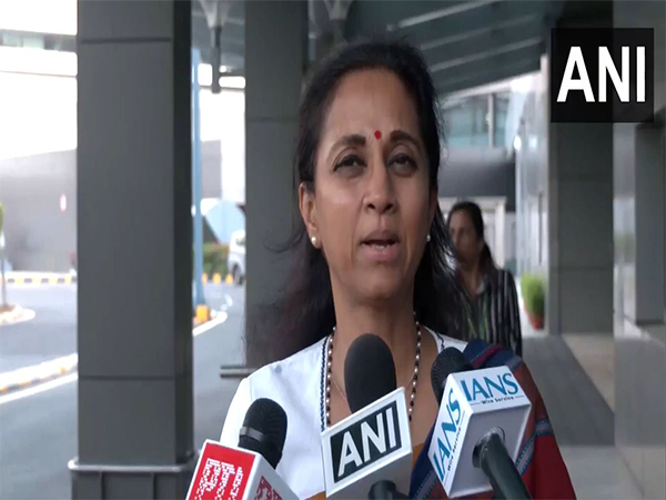 Nationalist Congress Party (Sharadchandra Pawar) MP Supriya Sule (Photo/ANI)