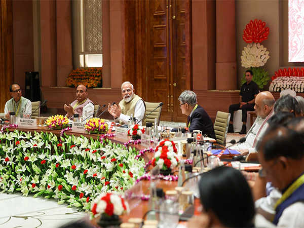 PM Modi chaired the NITI Aayog Governing Council meeting (Image source: X handle@narendramodi) PM Modi chaired the NITI Aayog Governing Council meeting (Image source: X handle@narendramodi)