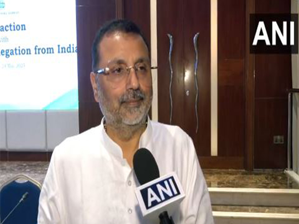 Bharatiya Janata Party (BJP) MP Nishikant Dubey (Photo/ANI) Bharatiya Janata Party (BJP) MP Nishikant Dubey (Photo/ANI)