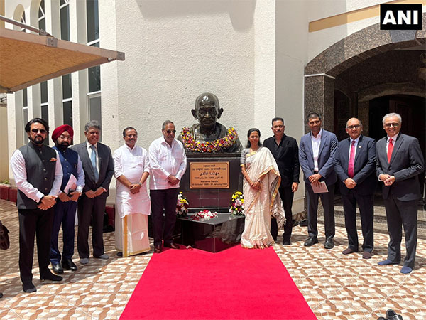 All-Party Delegation led by NCP-SCP MP Supriya Sule pays floral tribute to Mahatma Gandhi (Image/ANI) All-Party Delegation led by NCP-SCP MP Supriya Sule pays floral tribute to Mahatma Gandhi (Image/ANI)