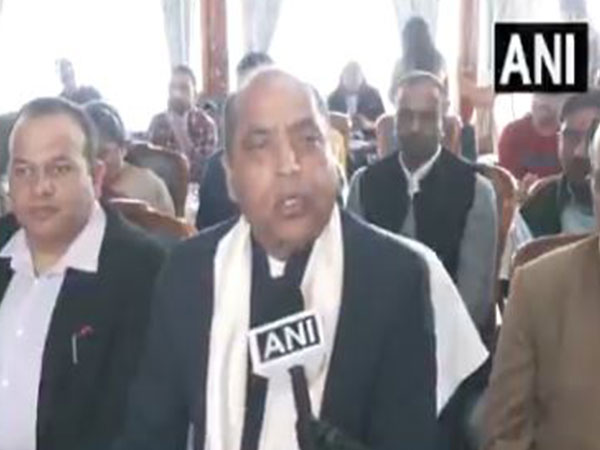 Himachal Pradesh Leader of Opposition Jairam Thakur. (Photo/ANI) Himachal Pradesh Leader of Opposition Jairam Thakur. (Photo/ANI)