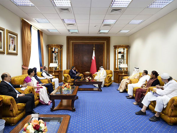 All-party delegation led by Baijayant Jay Panda meets Bahrain's Deputy PM Shaikh Khalid bin Abdullah Al Khalifa (Image Credit: X/@IndiaInBahrain) All-party delegation led by Baijayant Jay Panda meets Bahrain's Deputy PM Shaikh Khalid bin Abdullah Al Khalifa (Image Credit: X/@IndiaInBahrain)