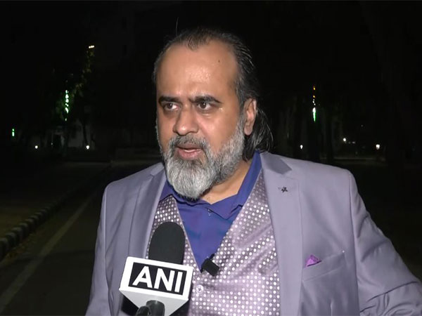 Author and Advaita teacher Acharya Prashant. (Photo/ANI)