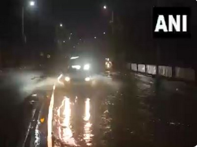 Visuals from JJ flyover, Mumbai (Photo/ANI)