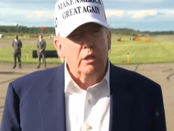 US President Donald Trump (Photo/ ANI- US Network Pool via Reuters)