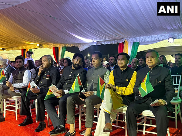 Shashi Tharoor celebrates Guyana’s 59th Independence Day (Photo/ANI) Shashi Tharoor celebrates Guyana’s 59th Independence Day (Photo/ANI)