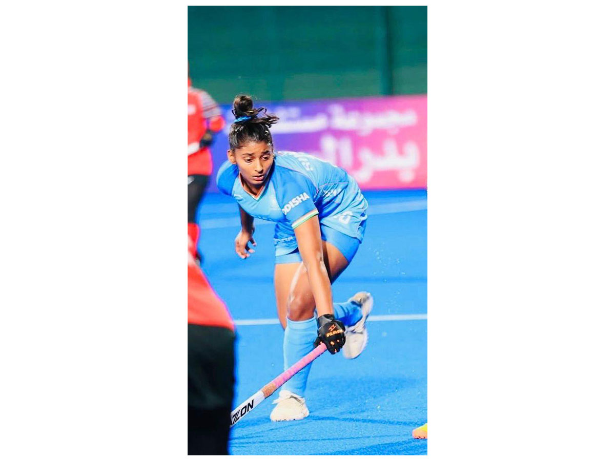 Kanika Siwach in action (Photo: Hockey India)