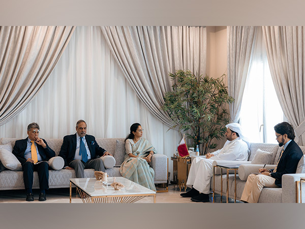Supriya Sule-led delegation meets Qatari Minister (Photo/@IndEmbDoha) Supriya Sule-led delegation meets Qatari Minister (Photo/@IndEmbDoha)