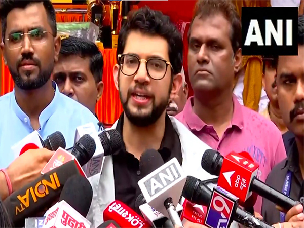 Shiv Sena (UBT) leader Aaditya Thackeray (Photo/ANI)