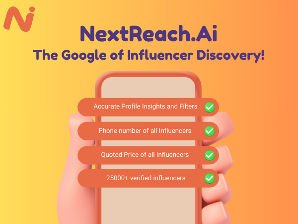 NextReach.ai Launches to Transform Influencer Discovery for Brands NextReach.ai Launches to Transform Influencer Discovery for Brands