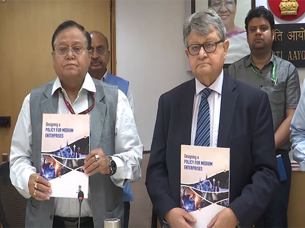 NITI Aayog Releases Report on 'Designing a Policy for Medium Enterprises' (Image: ANI) NITI Aayog Releases Report on 'Designing a Policy for Medium Enterprises' (Image: ANI)