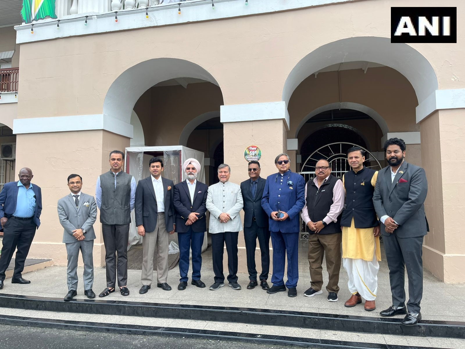 Multi-party delegation in Guyana (Photo/ANI)