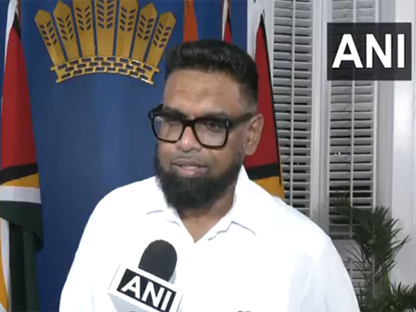 President of Guyana, Mohamed Irfaan Ali (Photo/ANI) President of Guyana, Mohamed Irfaan Ali (Photo/ANI)