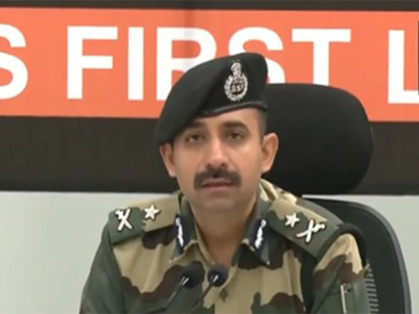 Shashank Anand (BSF IG), Jammu Frontier (Photo/ANI)