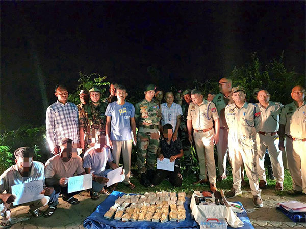 Police and Assam Rifles seized 648g heroin worth Rs 3.5 crore in Assam’s Cachar district (Photo/ANI) 